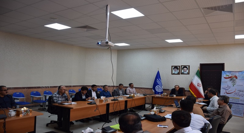 برگزاری جلسه فصلی رؤسای ادارات ستادی و رؤسای ادارات هواشناسی شهرستانهای  استان کردستان